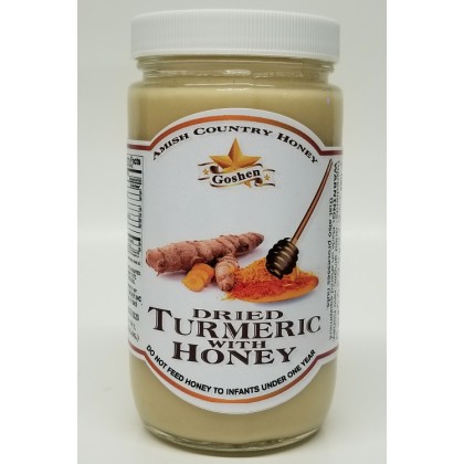 Dried Turmeric with Honey 1 LB